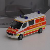 Herpa 271950 SoMo Mercedes-Benz Sprinter Vorausrüstwagen "Feuerwehr Bruchsal"