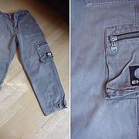 Graue Cargo Jeans von EX 10 Gr. 152