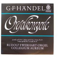 Rudolf Ewerhart / Collegium Aureum - Händel / Orgelkonzerte, LP - Orbis 76399