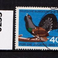 Berlin Mi. Nr. 253 Jugendmarken 1965: Federwild: Auerhahn - Wert 40 + 20 Pf o <