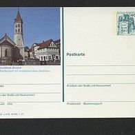 Bildpostkarte BRD,1977 e.4/58 Schwäbisch Gmünd