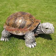 Schildkröte Panzerschildkröte Figur Statue Skulptur Gartenfigur
