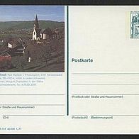 Bildpostkarte BRD,1977 e. 9/119 Fischerbach