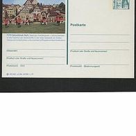 Bildpostkarte BRD,1977 e. 6/84 Schwäbisch Hall