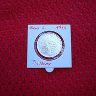 Vatikan 1974 500 LIRE - Silber