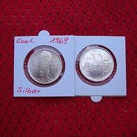 Vatikan 1969 500 LIRE - Silber