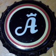 A schwarz A Albani Brauerei Bier Kronkorken Kronenkorken aus Dänemark neu + unbenutzt