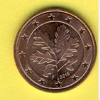 Deutschland 5 Cent 2016 F
