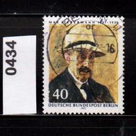 Berlin Mi. Nr. 434 Max Liebermann, Maler - Wert 40 Pf o <