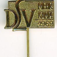 Deutscher Leichathletik Verband 1969 Anstecknadel Pin :