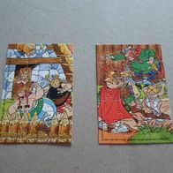 Ü-Ei: 2 Puzzle, je 15 Teile, Asterix & Obelix (T#)