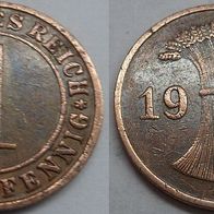 Deutsches Reich 1 Reichspfennig 1935 (F) ## S20