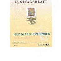 Ersttagsblatt 11/1998-900. Geb. von Hildegard v. Bingen