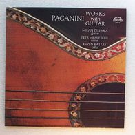 Zelenka / Messiereur / Rattay - Paganini Works with Guitar, LP - Supraphon 1985