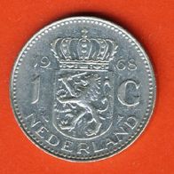 Niederlande 1 Gulden 1968