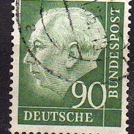 Bund 1954, Nr.193, gestempelt, MW 3,00€