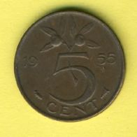 Niederlande 5 Cent 1955