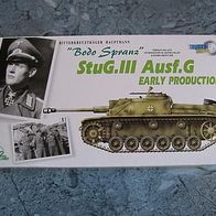 NEU! Dragon 60368 Bodo Spranz StuG III DX08, USA 1/72