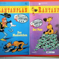 Top-Comics: " Ratanplan " Album 1-2, Delte Ehapa ( 0-1) verlagsneu, ungelesen !!