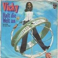 Vicky Leandros - Halt die Welt an 7" mit Bildcover