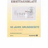 Ersttagsblatt 19/1999-50 Jahre Grundgesetz