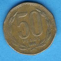 Chile 50 Pesos 1989