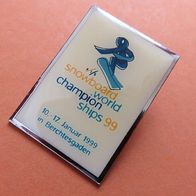 Snowboard World Champion 1999 Berchtesgaden Anstecker Pin :