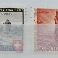 Schweiz gestempelt Pro Patria 1942 Michel 408-409