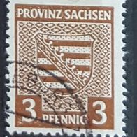 Russische Sowjetische Zone gestempelt WZ fallend Michel Nr. 74X