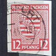 Russische Sowjetische Zone gestempelt WZ fallend Michel Nr. 71X - 2 -