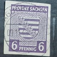 Russische Sowjetische Zone gestempelt WZ fallend Michel Nr. 69X - 2 -