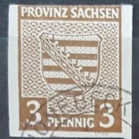 Russische Sowjetische Zone gestempelt WZ fallend Michel Nr. 67X