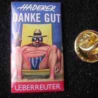 Pin: "Danke Gut", Haderer, neu, OVP