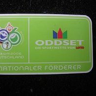 Pin: "Oddset" Sportwette v. Lotto, FIFA WM 2006, OVP