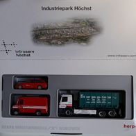 Herpa 273350 Feuerwehr-Set "Werkfeuerwehr infraserv Höchst"