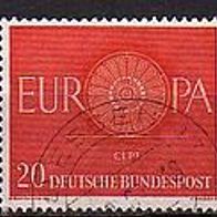Bund 1960, Nr.337/339, gestempelt, MW 2,00€
