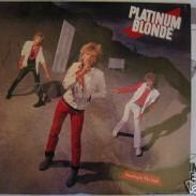 Platinum Blonde - standing in the dark- LP - 1983