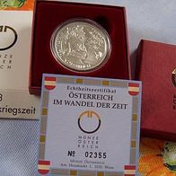 Nachkriegszeit 20 Euro 2003 PP Etui mit Zertifikat