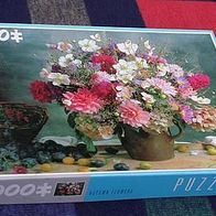 King-Puzzle "Autumn Flowers", farbenfroh, 1000 Teile