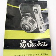 Bedienungsanleitung Belmira * DDR Metallkamera VEB Welta Kamerawerke Freital