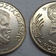 Ungarn 5 Forint 1984 ## Kof5