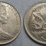 Australien 5 Cents 1970 ## Ga3