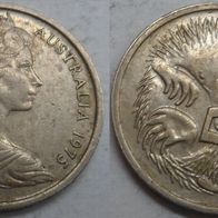 Australien 5 Cents 1975 ## O