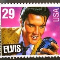 1 Briefmarke USA - ELVIS Rock & Roll Singer 1935-1977