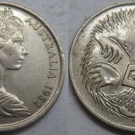 Australien 5 Cents 1982 ## Kof6