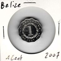 1 Cent 2007 Belize