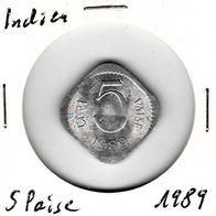 5 Paise 1989