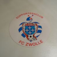 Aufkleber Supportersclub FC Zwolle (gebraucht neuwertig)