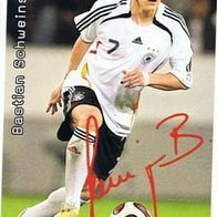 Bastian Schweinsteiger Autogrammkarte klein Fußball