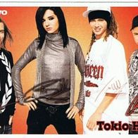 Tokio Hotel Autogrammkarte klein Nr. 2